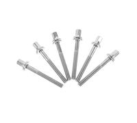 TOPBATHY 6 pièces Lot de Vis de Tension pour Batterie Acier Solide Fixation Standard pour Réparation et Entretien de Kit Jazz Accessoires Quincaillerie Tambour Faciles à Installer