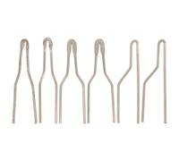 TOPBATHY 6 pièces Pointe de Stylo Pyrograveur Bois Haute Impédance Set pour Pyrogravure Embouts Durables pour Brûleur Fil Outil Précis pour Travaux Artistiques sur Bois