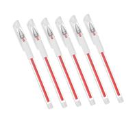 TOPBATHY 6 pièces Stylo Tatouage Sourcils Imperméable Rouge Stylo Marqueur Peau Précis pour Maquillage Quotidien Performances Scène Mariages Crayon Sourcils Multifonction Portable Peau Non