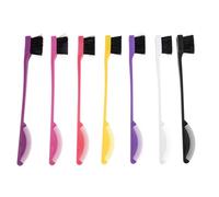 TOPBATHY 7pièces Brosse à Cils Et Peigne à Sourcils Set De Pinceaux Maquillage Brosse Pour Teinture Capillaire Outil De Maquillage Pour Sourcils Et Eyeliner