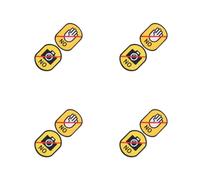TOPBATHY 8 Pièces Écusson Social pour Chien, Identification Pratique,
