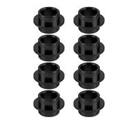 TOPBATHY 8 Pièces Roulement 608 en Métal pour Roller et Skateboard, Alignement des Roues, Haute Performance en Vitesse, pour Fitness et Entraînement, Couleur Noir