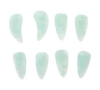 TOPBATHY 8 pièces Set de Ongles Ajustables pour Guzheng Protection Ongles Résine Double Face Medium pour Débutants et Musiciens Accessoire Essentiel pour Pratique et Performance Vert