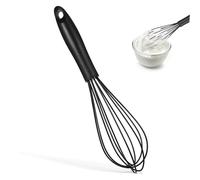 TOPBATHY À Œufs en Silicone Outils À Gâteaux Outil Manuel De Fouettage des Œufs À Œufs Fouets De Cuisine pour La Cuisson en Silicone en Métal Grand Fournitures De Cuisine