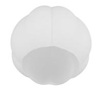 TOPBATHY Abat-jour en verre de citrouille abat-jour tambour cache ampoule