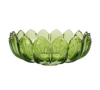 TOPBATHY Abat-jour en Verre Vert Citrouille 25,5 X 10 X 4,2 Cm, Abat-jour Suspendu Artisanal, Cache-ampoule pour Lampe de Table, Applique Murale et Lustre, Éclairage Décoratif Intérieur