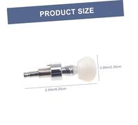 TOPBATHY Accordeur Banjo Blanc Pratique Bouton de Cordes Accessoire Facile à Installer pour Améliorer le Timbre et Maintenir Accordage