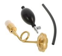 TOPBATHY Adaptateur de Pompe pour Parfum, Embout en Laiton Doré Portable | Base de Trompette, Modules Amovibles, Nettoyage Facile, pour Voyages et Salons