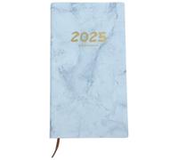 TOPBATHY Agenda Quotidien Bleu pour Bureau et Voyage Carnet de Planification Portable Jours avec Organisation Hebdomadaire et Gestion Du Carnet de Notes et Pratique pour Planifier Organiser