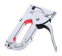 TOPBATHY Agrafeuse Manuelle Multifonction pour Clous Droits Acier et Châssis de Toile Outil de Pose de Clous Compact et Léger pour Menuiserie Tapisserie et Bricolage à Domicile ou