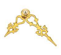 TOPBATHY Aiguilles Décoratives de Coucou en Métal Doré, Résistantes à L'usure, pour Réparation D'horloge DIY et Décoration Intérieure Classique