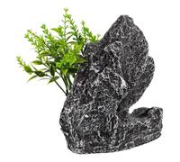 TOPBATHY Aquarium Rock Mountain Ornament Natural Look Fish Tank Decoration with Hiding Caves for Small Fish and Shrimp Play Aquarium Fake Rocks Landscape
