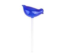 TOPBATHY Arroseur Automatique pour Plantes Bonsaï, Oiseau en Verre Bleu