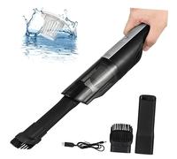 TOPBATHY Aspirateur Voiture sans Fil Rechargeable à Main pour Poussière Et Liquides Portable Et Léger
