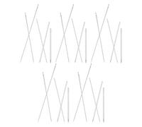 TOPBATHY Assortiment de 25 Aiguilles à Coudre en Métal Extra Longues pour Couture à la Main Aiguilles à Gros Chas Tissus Épais Outil de Réparation de Tissu Polyvalent