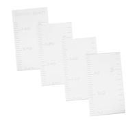 TOPBATHY Autocollant Mural Hauteur En Acrylique Pour Garçon Et Filles, Toise Miroir Décorative, Mesure Précise Taille Fonction Enregistrement, Chambre D'garçon Et Filles, Livré En Boîte Avion