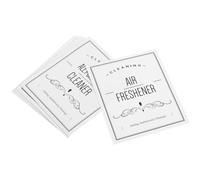 TOPBATHY Autocollants Étanches pour Distributeur Gel et Shampoing 24 Pièces 83X70 MM Étiquettes Autocollantes en PVC pour Bouteilles de Salle de Bain Usage Rangement et Organisation