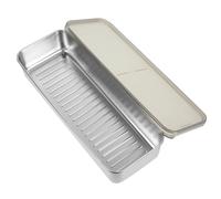 TOPBATHY Bac Gastronorme Alimentaire Bac À Légumes En Acier Inoxydable Boîtes De Nourriture Récipient De Stockage De Viande Congélateur Étanchéité Des Conteneurs