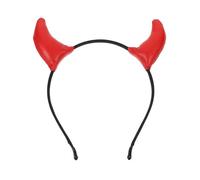 TOPBATHY Bandeau Cornes de Diable en Cuir Léger et Confortable pour Halloween et Carnavals, Accessoire Unique de Costume pour Garçon et Filles et Cosplay