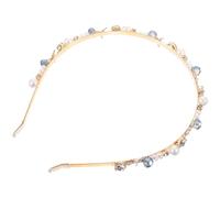 TOPBATHY Bandeau de Mariage en Perles Étoile de Mer en Cristal, Serrage-Tête Fin et Léger pour Femme, Accessoire de Plage Élégant, Coiffure de Mariée et Demoiselle D’Honneur, 1 Pièce