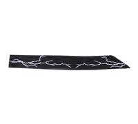 TOPBATHY Bandeau Élastique pour Femmes Motif Éclairs, Bandeau Bandana Absorbant la Sueur, Taille Unique, Couleur Noire à Triangle, pour Sport, Yoga et Course à Pied, Accessoire Cheveux