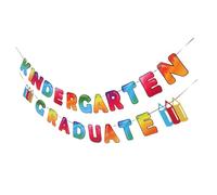 TOPBATHY Bannière De Remise De Diplôme Pour Jardin Garçon Fille Décoration De Cérémonie Suspendue Accessoire De Fin Études Préscolaire