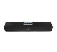 TOPBATHY Barre de Son Stéréo sans Fil 5.0 ABS 10w pour Films | Carte Mémoire, Usb, Batterie Rechargeable Intégrée, Voix Claire, Noir, Haut-parleur 45mm