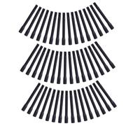 TOPBATHY Bâtonnets Mélangeurs D'encre de Tatouage Noirs Légers et Jetables en Plastique Lot de 50 pour Mélanger les Pigments lors de Tatouages Professionnels
