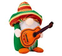 TOPBATHY Bébé Mexicain sans Visage décorations mexicaines GNOME dHawaï décor de Table Ornement GNOME Tropical poupée Musique Statue Homme sans Visage décorer aîné de bébé Gravier