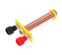 TOPBATHY Bobine de Solénoïde Électromagnétique en Cuivre pour Enseignement de Physique, Équipement D'expérimentation Solide et Polyvalent pour Cours et Démonstrations