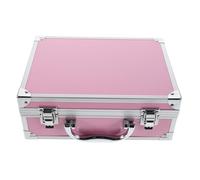 TOPBATHY Boîte à Outils Portable Aluminium Étui De Rangement Pour Maquillage Cosmétiques Et Matériel Médical Valise Avec Poignée Ergonomique