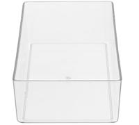 TOPBATHY Boîte de Bain de Sable pour Hamster et Cochon d'Inde, Facile à Nettoyer, Sécurisée pour Jouer et Se Baigner, en Acrylique Blanc, Petite Salle de Bain pour Cage à Domicile