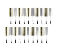 TOPBATHY Bouchons de Rechange en Plastique Fibres Artificielles Lot de 20 Brosse pour Flacons de Vernis à Ongles Accessoire Polyvalent pour Application Facile du Vernis