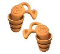 TOPBATHY Bouchons D'oreille Antibruit pour Dormir, Bouchons D'oreilles en Silicone Ultra Souple, Orange, du Bruit, Légers, Réutilisables, Sieste Travail