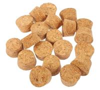 TOPBATHY Bouchons En Liège Coniques Pour Bouteilles En Verre 20 Pièces 1.30 X 1.10 X 0.79 Pouces Bouchons D'Étanchéité Pour Vin Aromathérapie Et Stockage De Boissons