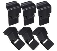 TOPBATHY Boucles de Fixation pour Terrarium Reptiles Lot de 6 Pièces Compatibles Cages à Tortues et Paludariums d'Écosystème Tropical