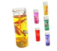 TOPBATHY Bougie Décorative Gel de Coquillage Bougie Aromatique Fumée pour Décoration de Mariage et Fête Design Scénario Marin Couleur Aléatoire