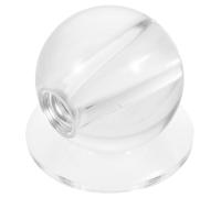 TOPBATHY Boule Entraînement Transparente pour Billard Amélioration Précision et Gestion Queue Balle Exercice Technique pour Snooker et Billard Entraînement Facile pour Joueurs Débutants et