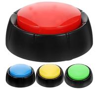TOPBATHY Boutons Parlants pour Animaux de Compagnie Chien 4pcs Résistants en Abs Enregistrement 20 Sec pour Communication Interactive Bureau Farces Couleur Aléatoire