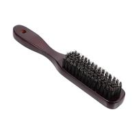 TOPBATHY Brosse à Barbe Bois Naturel pour Hommes Brosse Visage Ergonomique pour Soin Personnel Professionnelle Légère et Portable pour Entretien Barbe