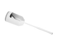 TOPBATHY Brosse WC Murale avec Manche Long Détachable Base Anti-Traces Ensemble de Nettoyage Hygiénique pour Salle de Bain sans Angles Morts