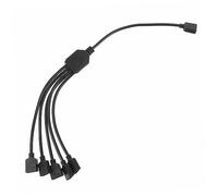 TOPBATHY Câble Répartiteur 5 Voies pour Bandes LED Argb Rallonge De Câble 12 V Accessoire Informatique Aucune Soudure Nécessaire