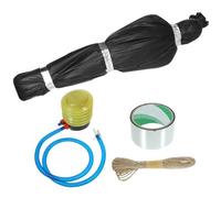 TOPBATHY Cadavre Décoratif d'halloween en Plastique, Réaliste, Ambiance | Décorations de Scène de Crime, Accessoire de Cadavre D'halloween, Intérieur