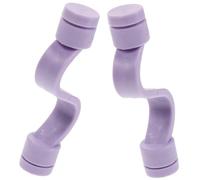 TOPBATHY Cale Porte Lave-linge Magnétique 2 Pièces Violet Support Plastique Clip Ventilation Antimoisissure Compatible Machines à Chargement Frontal Usage Maison Hôtel Laverie