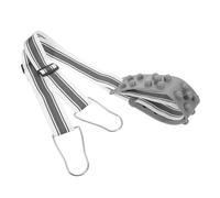 TOPBATHY Ceinture de Massage Lombaire Vibrante Boucle en Acier Masseur Abdominal Électrique Ajustable pour Entraînement à Domicile Accessoire Fitness Musculation pour Récupération et