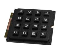 TOPBATHY Clavier Matriciel Industriel 16 Touches 4x4 Module à Interrupteur Tactile pour Applications Électroniques Professionnelles Usage Industriel Couleur Noire Compacte