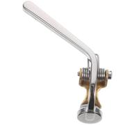 TOPBATHY Clé Watergate pour Trombone Baryton et Ténor Accessoire de Liaison de Drainage 28 MM Pièce de Remplacement Compatible Métal Argenté pour Instrument à Vent Entretien Trombone