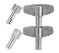 TOPBATHY Clés De Remontage D’Horloge en Acier Robuste Outil De Réparation Mécanique pour Pendules Vintage Et Réveils 2 Pièces Kit De Maintenance Horlogère