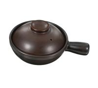TOPBATHY Cocotte Avec Couvercle Pour Soupes Et Riz Marmite Terre Cuite Ustensiles De Cuisine Pour Maison Résistant Aux Hautes Températures