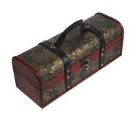 TOPBATHY Coffret À Vin en Bois Exquis Support De Rangement en Bois pour Vin Rouge Étui Décoratif pour Fournitures De Vin